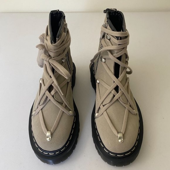 NIB Dr. Martens x Rick Owens 1460 Beck Boots Shoes - Picture 2 of 14